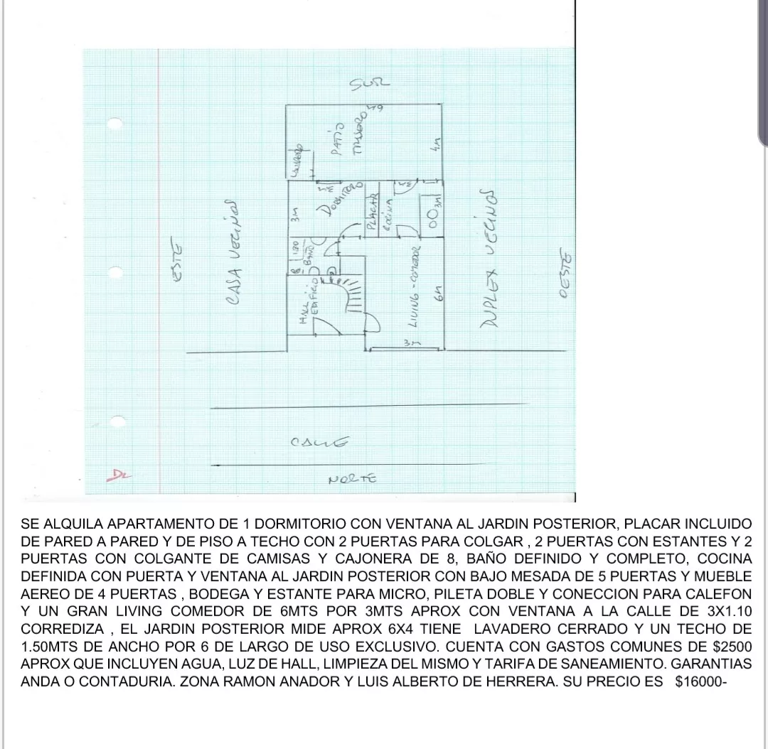 Alquiler 1 dormitorio
Luis Alberto De Herrera Y Talcahuano 0
Parque Batlle, Montevideo
$
16.500_5db5df1d9f938.webp