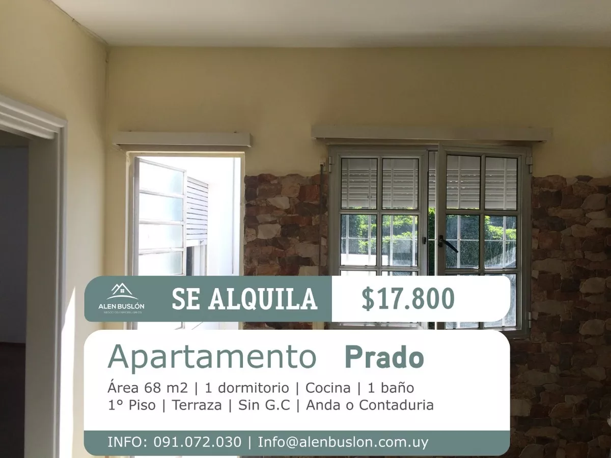 Alquiler 1 dormitorio
Gral Batlle 1111
Aguada, Montevideo
$
17.800_5e1df6f79389b.webp