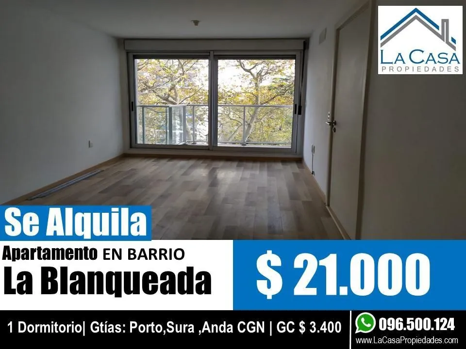 Alquiler 1 dormitorio
8 De Octubre Al 2800
Parque Batlle, Montevideo
$
21.000_5ef2451c1b7e4.webp